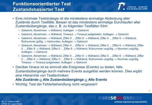 Strukturorientierte, kontrollflussorientierte Testverfahren ...