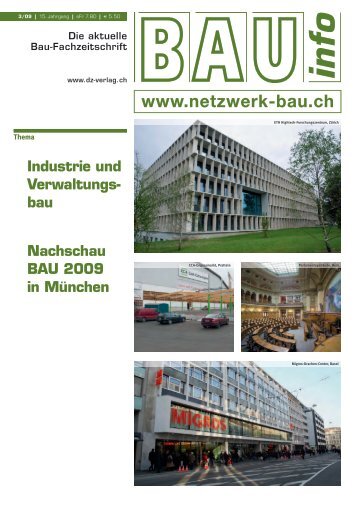 BAU 2009 - netzwerk-bau.ch