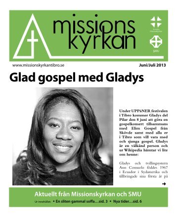 Glad gospel med Gladys - Missionskyrkan Tibro