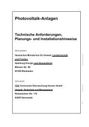 Photovoltaik-Anlagen - HessenEnergie GmbH
