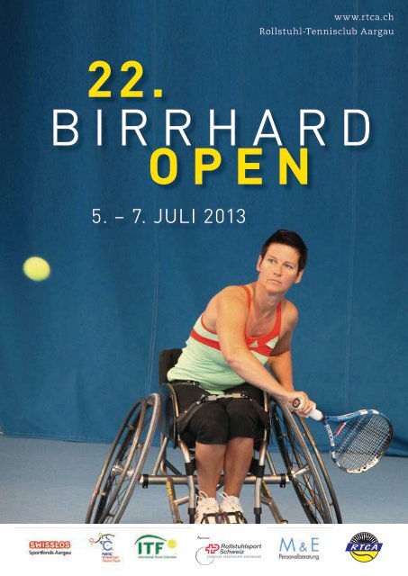 Programmheft Birrhard Open 2013 als WEB Version - RTCA
