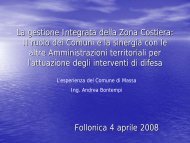 Andrea Bontempi (Comune di Massa) â La GIZC per gli ... - Beachmed