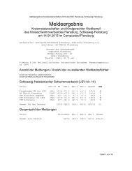 me-km-ksv-fl-sl-30-03-2013 - Kreisschwimmverband Flensburg ...