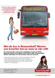 Met de bus in Roosendaal? Binnen een kwartier ben je ... - Veolia