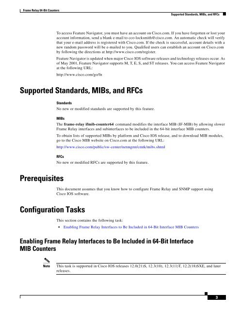 Cisco IOS Wide-Area Networking Configuration Guide - Free Books