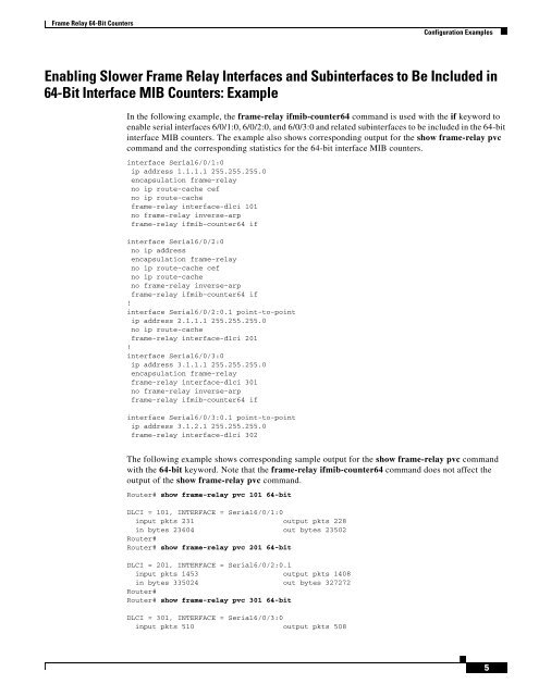 Cisco IOS Wide-Area Networking Configuration Guide - Free Books