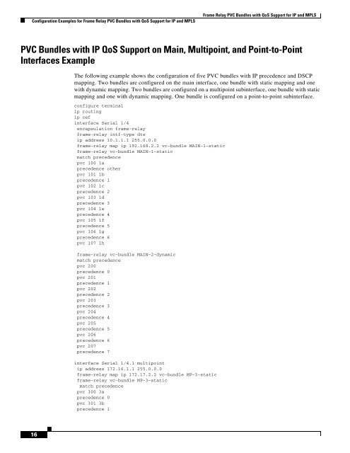 Cisco IOS Wide-Area Networking Configuration Guide - Free Books