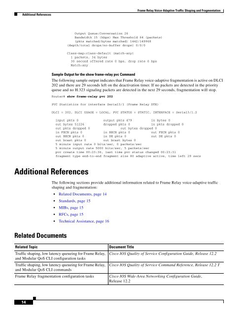 Cisco IOS Wide-Area Networking Configuration Guide - Free Books