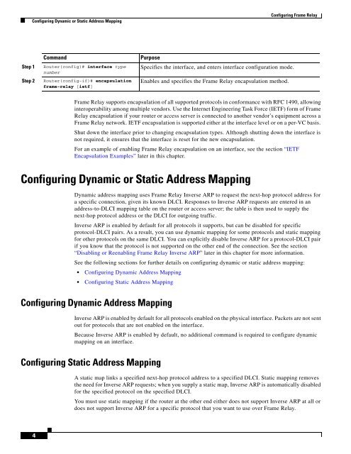 Cisco IOS Wide-Area Networking Configuration Guide - Free Books