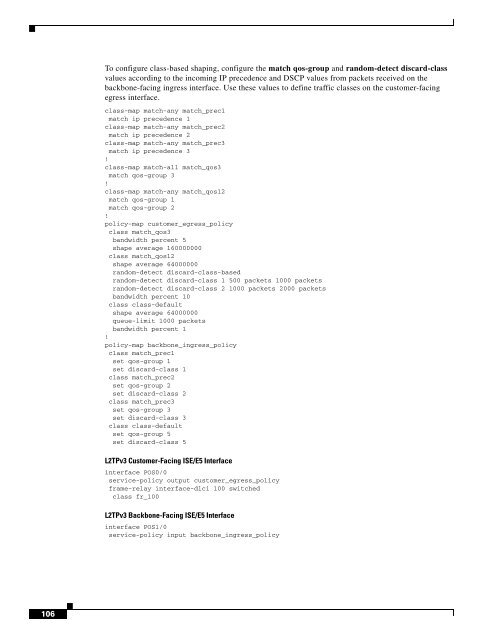 Cisco IOS Wide-Area Networking Configuration Guide - Free Books