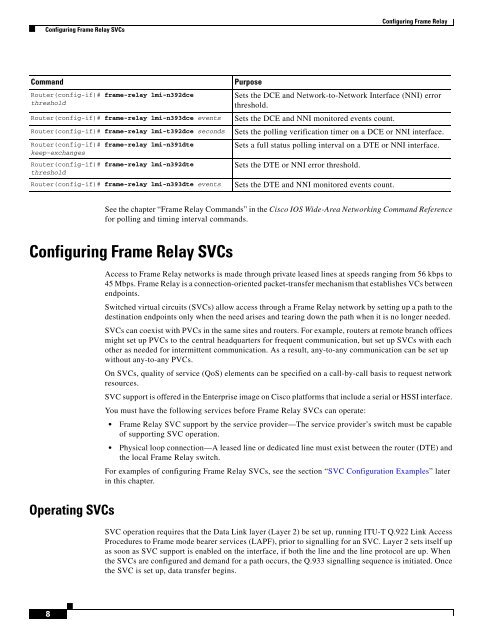 Cisco IOS Wide-Area Networking Configuration Guide - Free Books