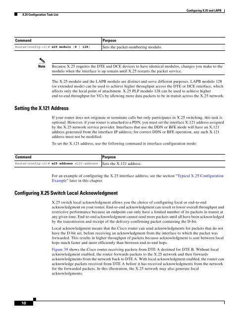 Cisco IOS Wide-Area Networking Configuration Guide - Free Books