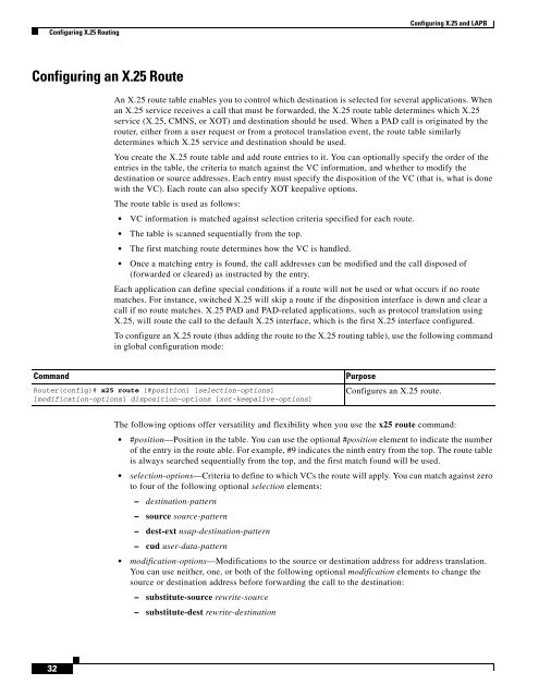 Cisco IOS Wide-Area Networking Configuration Guide - Free Books