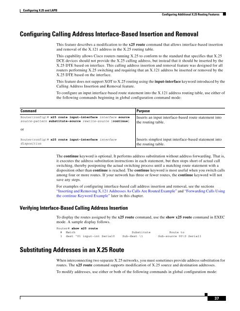 Cisco IOS Wide-Area Networking Configuration Guide - Free Books