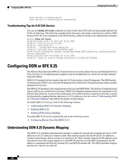 Cisco IOS Wide-Area Networking Configuration Guide - Free Books