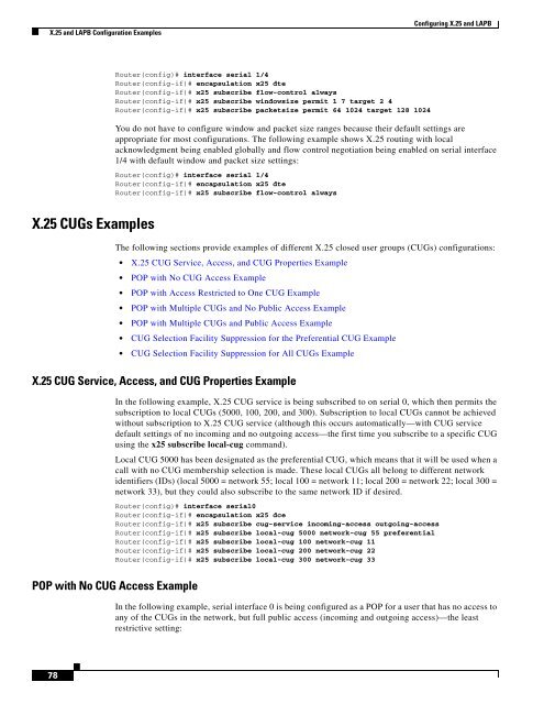 Cisco IOS Wide-Area Networking Configuration Guide - Free Books