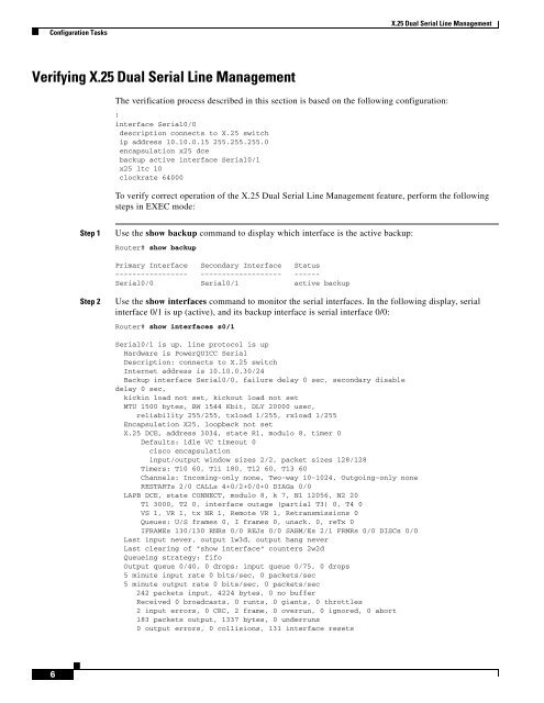 Cisco IOS Wide-Area Networking Configuration Guide - Free Books