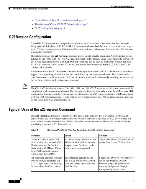 Cisco IOS Wide-Area Networking Configuration Guide - Free Books