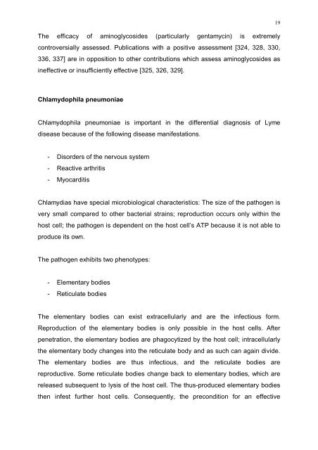 Infectiologic differential diagnosis of chronic Lyme disease and so ...