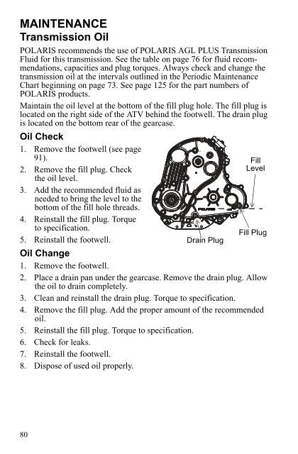Owner's Manual - Polaris