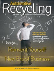 March-April - Automotive Recyclers Association