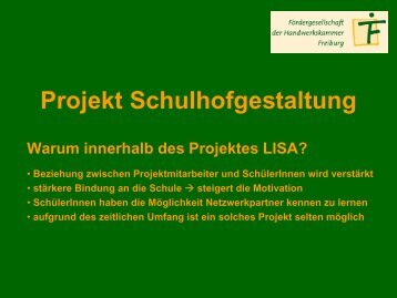 Projekt Schulhofgestaltung (PDF) - Robert Bosch Stiftung