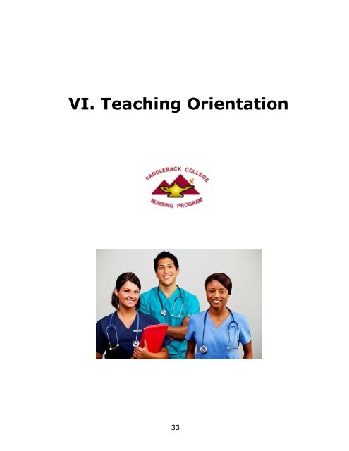 Nursing Faculty Handbook 2011-2012 - Saddleback College