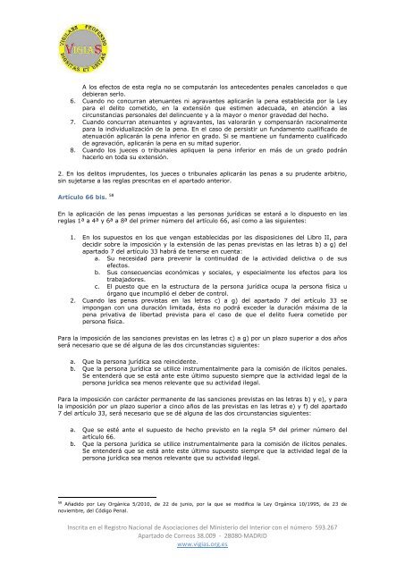 Ley Orgánica 10/1995, de 23 de noviembre, del Código Penal - VigiaS