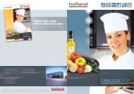 CATALOGUS 2009 - Hofland Grootkeuken BV