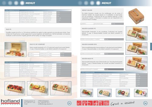 CATALOGUS 2009 - Hofland Grootkeuken BV