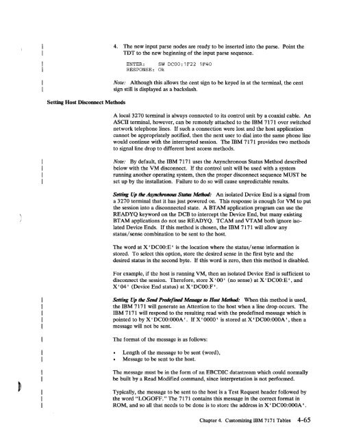 2.2 The IBM 7171 ASCII Device Attachment Control Unit - Index of