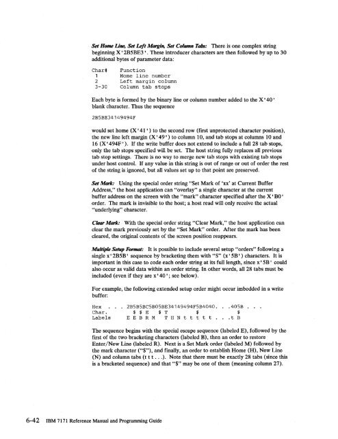 2.2 The IBM 7171 ASCII Device Attachment Control Unit - Index of