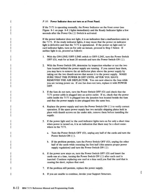 2.2 The IBM 7171 ASCII Device Attachment Control Unit - Index of