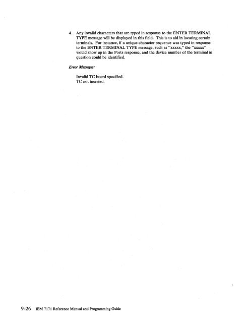 2.2 The IBM 7171 ASCII Device Attachment Control Unit - Index of