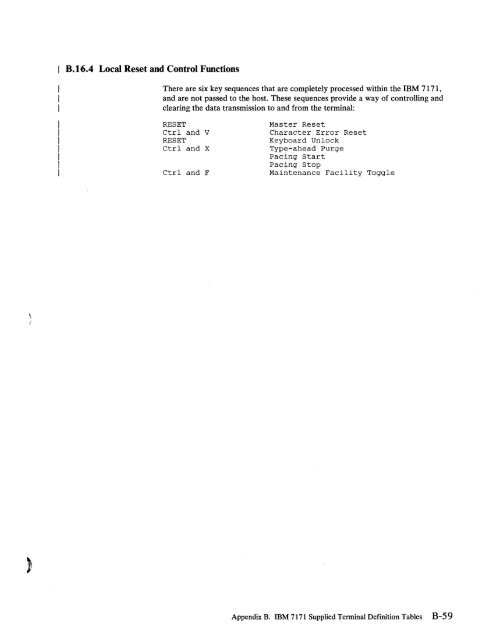 2.2 The IBM 7171 ASCII Device Attachment Control Unit - Index of