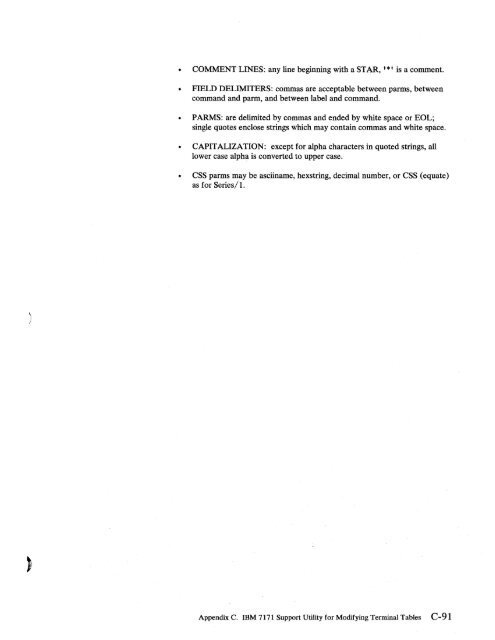 2.2 The IBM 7171 ASCII Device Attachment Control Unit - Index of