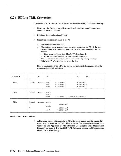 2.2 The IBM 7171 ASCII Device Attachment Control Unit - Index of