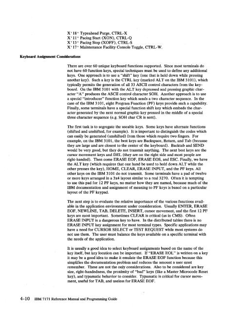 2.2 The IBM 7171 ASCII Device Attachment Control Unit - Index of