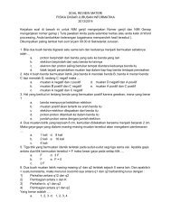 SOAL REVIEW MATERI FISIKA DASAR JURUSAN INFORMATIKA ...