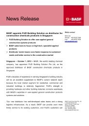 News Release - BASF Asia Pacific