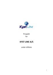 KYST LINE A/S - Imbera AS