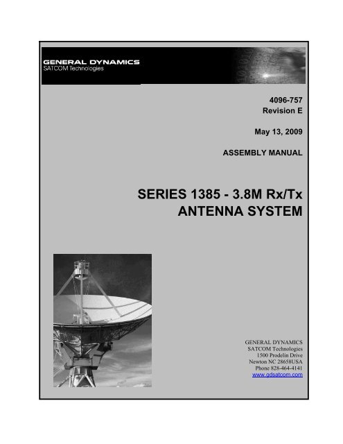 4096-757 - General Dynamics SATCOM Technologies