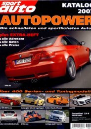 Sport auto Katalog - Sportec