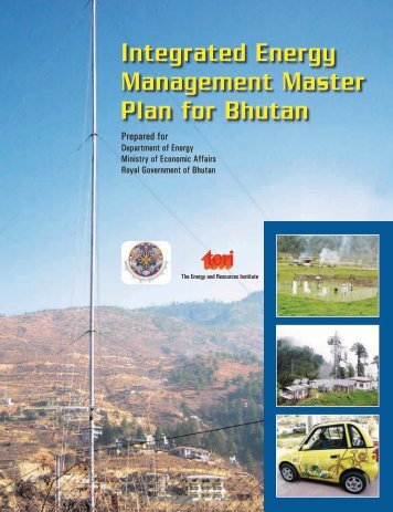 Integrated Energy Management Master Plan for Bhutan - National ...