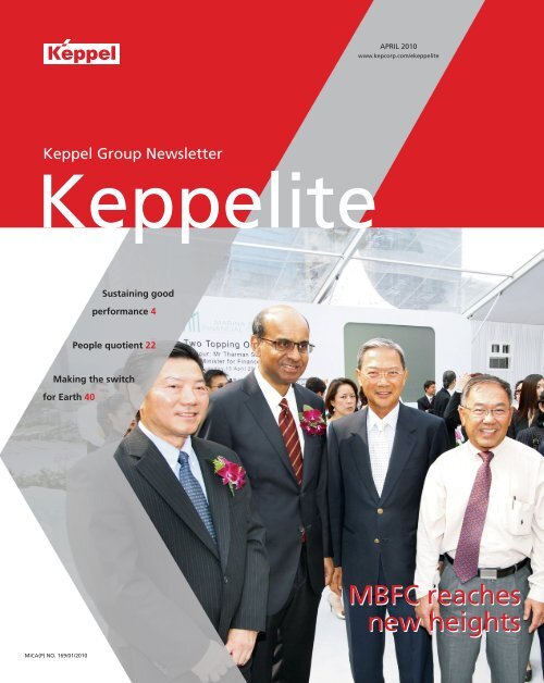 April 2010 - Keppel Corporation