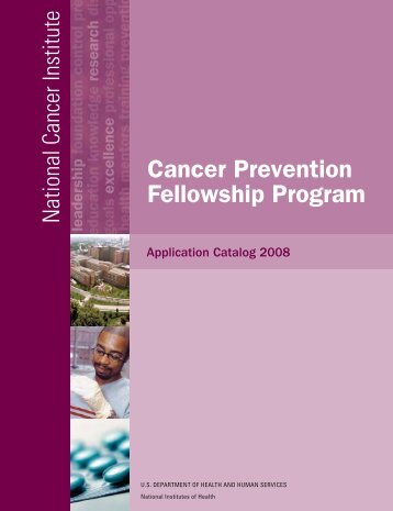 Cancer Prevention Fellowship Program - National Cancer Institute