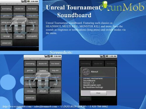 Unreal Tournament Soundboard - RunMob