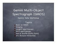 Gemini Multi-Object Spectrograph (GMOS)