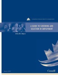 a guide to screening and selection in employment - Hireimmigrants.ca