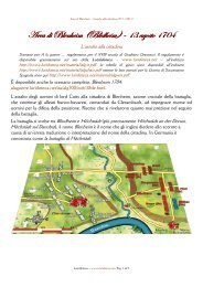 scenario della battaglia di Blenheim - A la guerre - Lu(ri)doteca